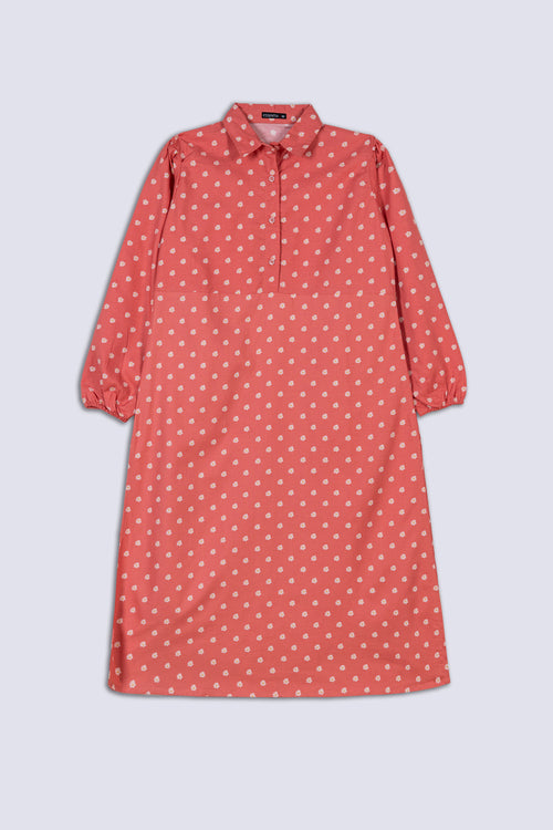 T-Pink Floral Ladies Top