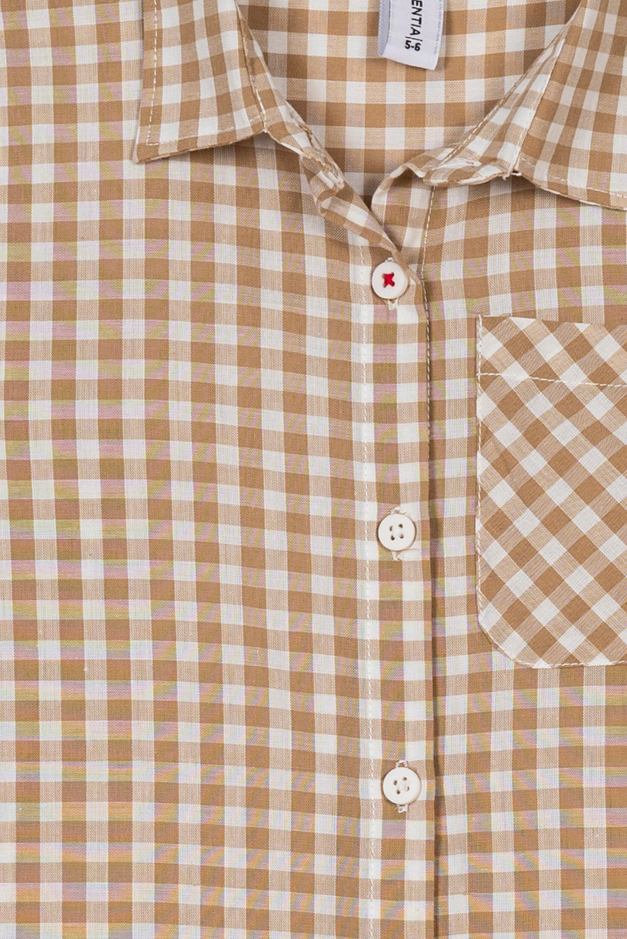 Girl's Checkered Top