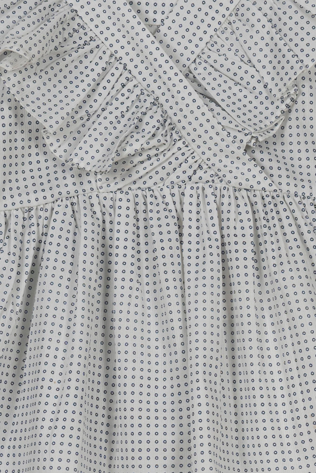 Girls' Dottie Ruffle Cross Top