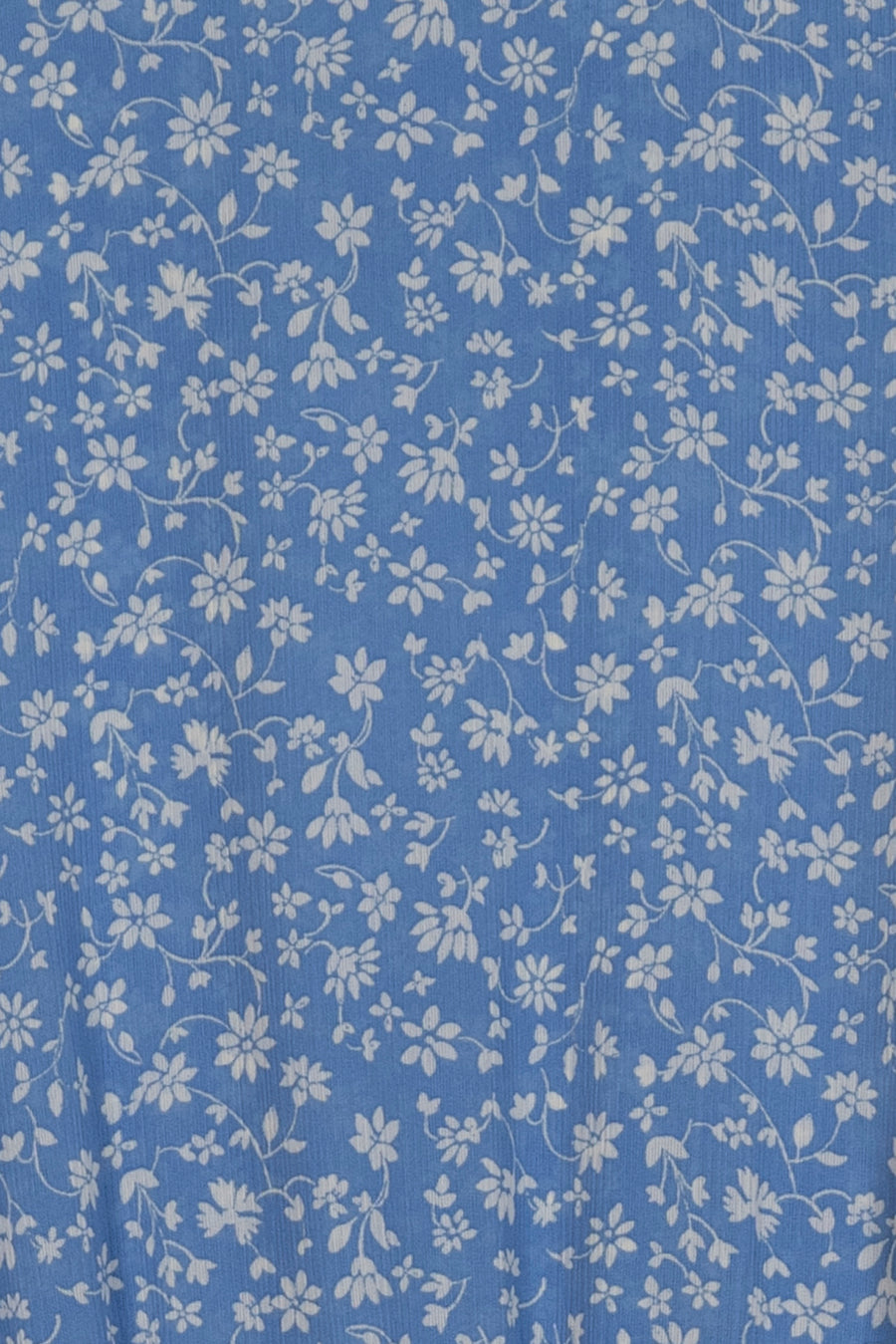 Sea Blue Floral Ladies Top