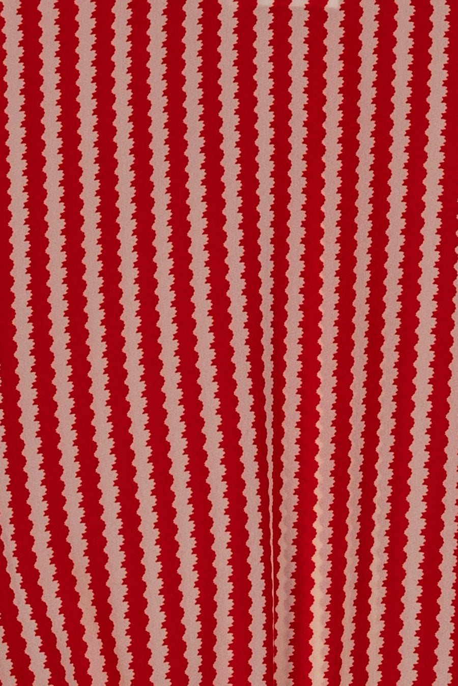 White & Red Stripe Ladies Top
