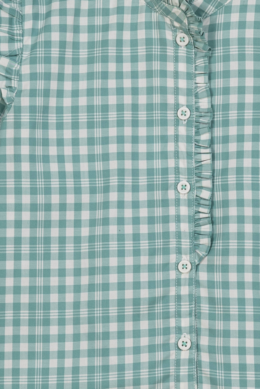 Pastel Picnic Ruffle Girl's Top