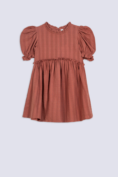 Rosy Frill Girl's Top