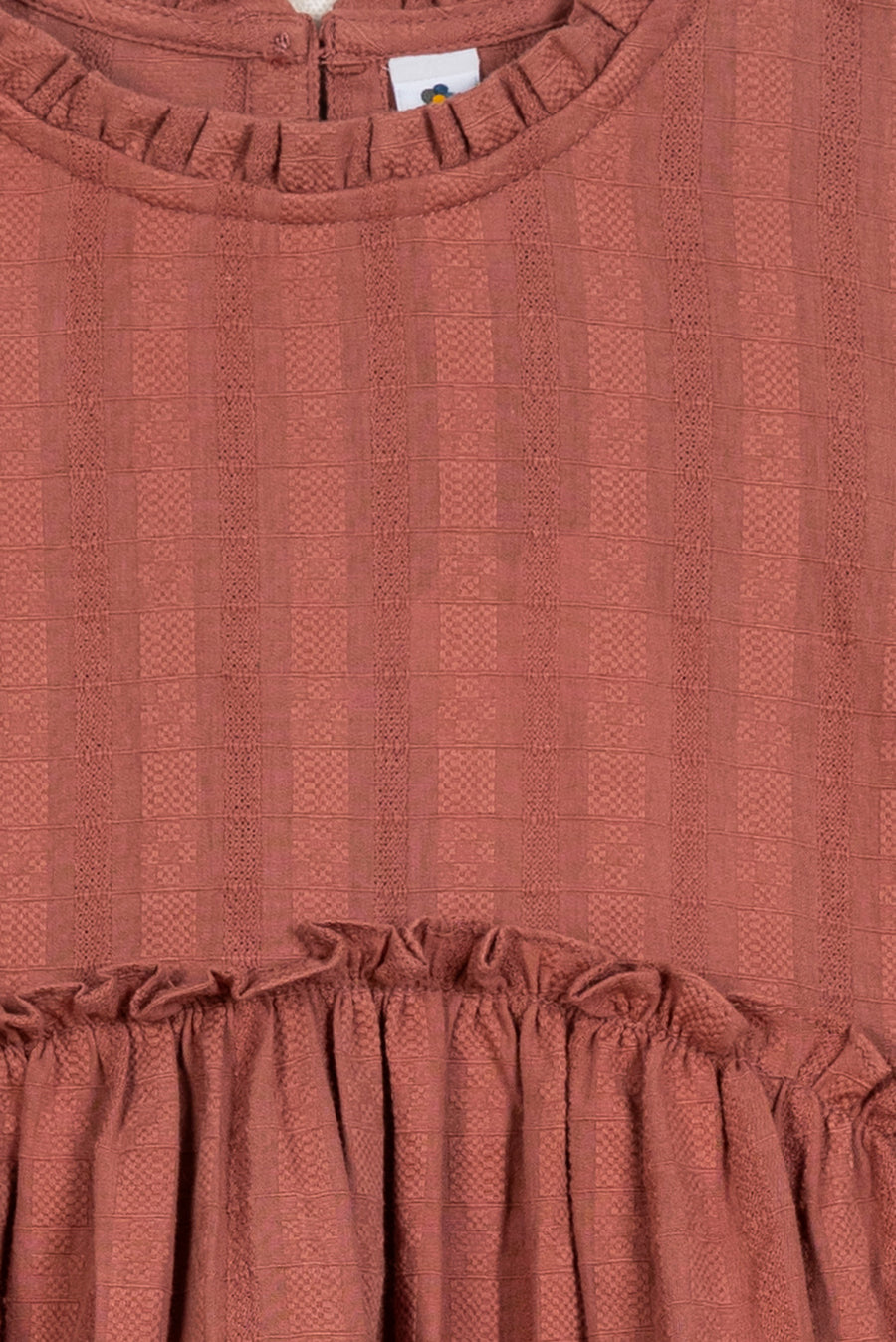 Rosy Frill Girl's Top
