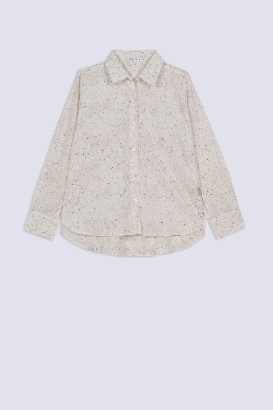 Textured Abstract Printed Shirt