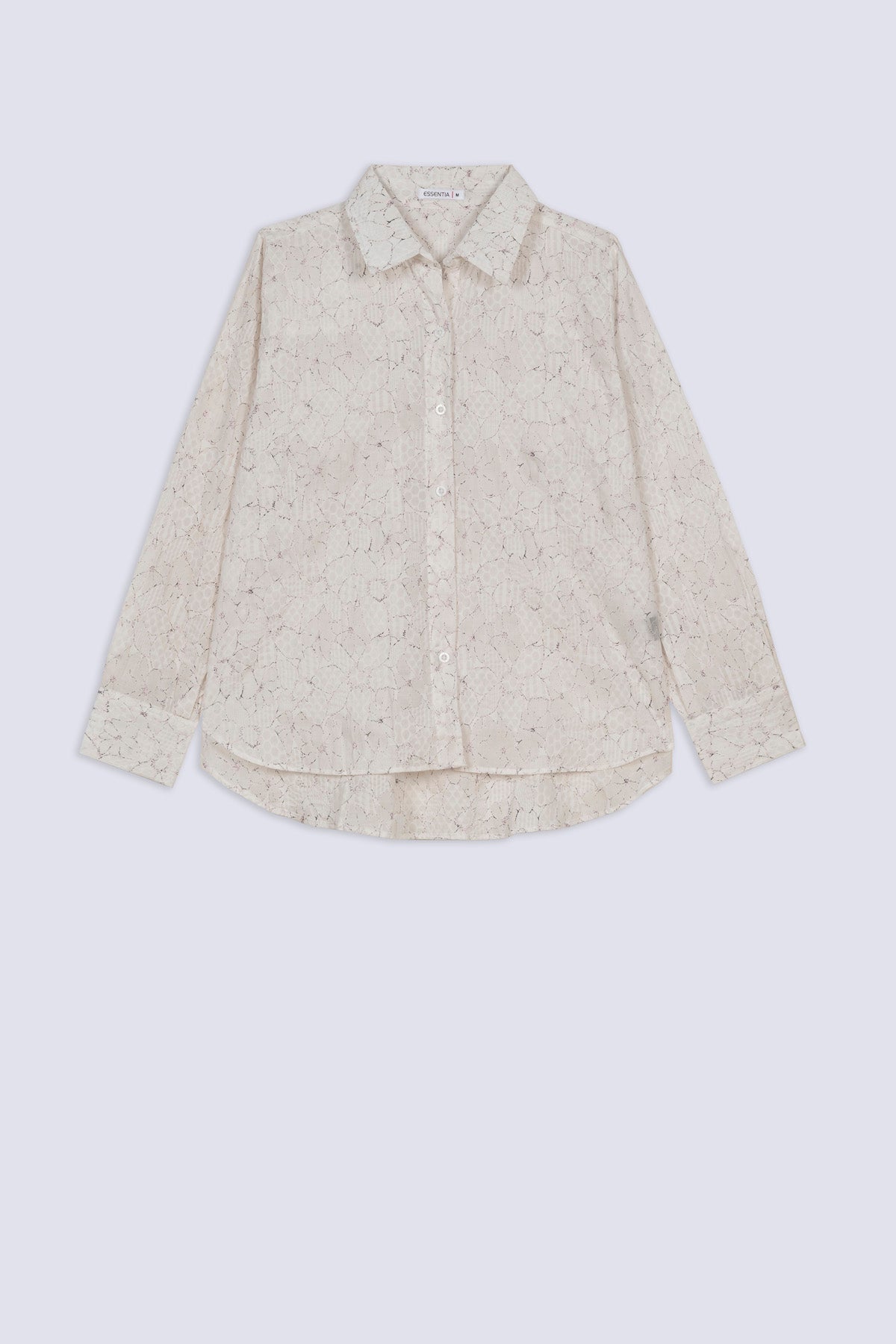 Textured Abstract Printed Shirt