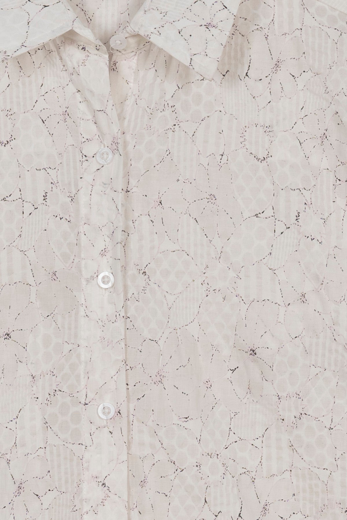 Textured Abstract Printed Shirt