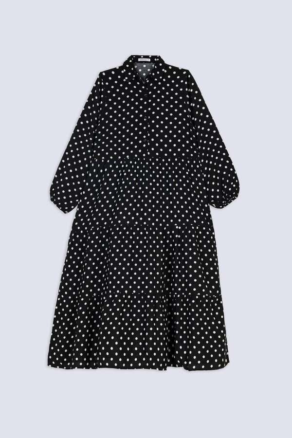 Polka Muse Ladies Long Dress