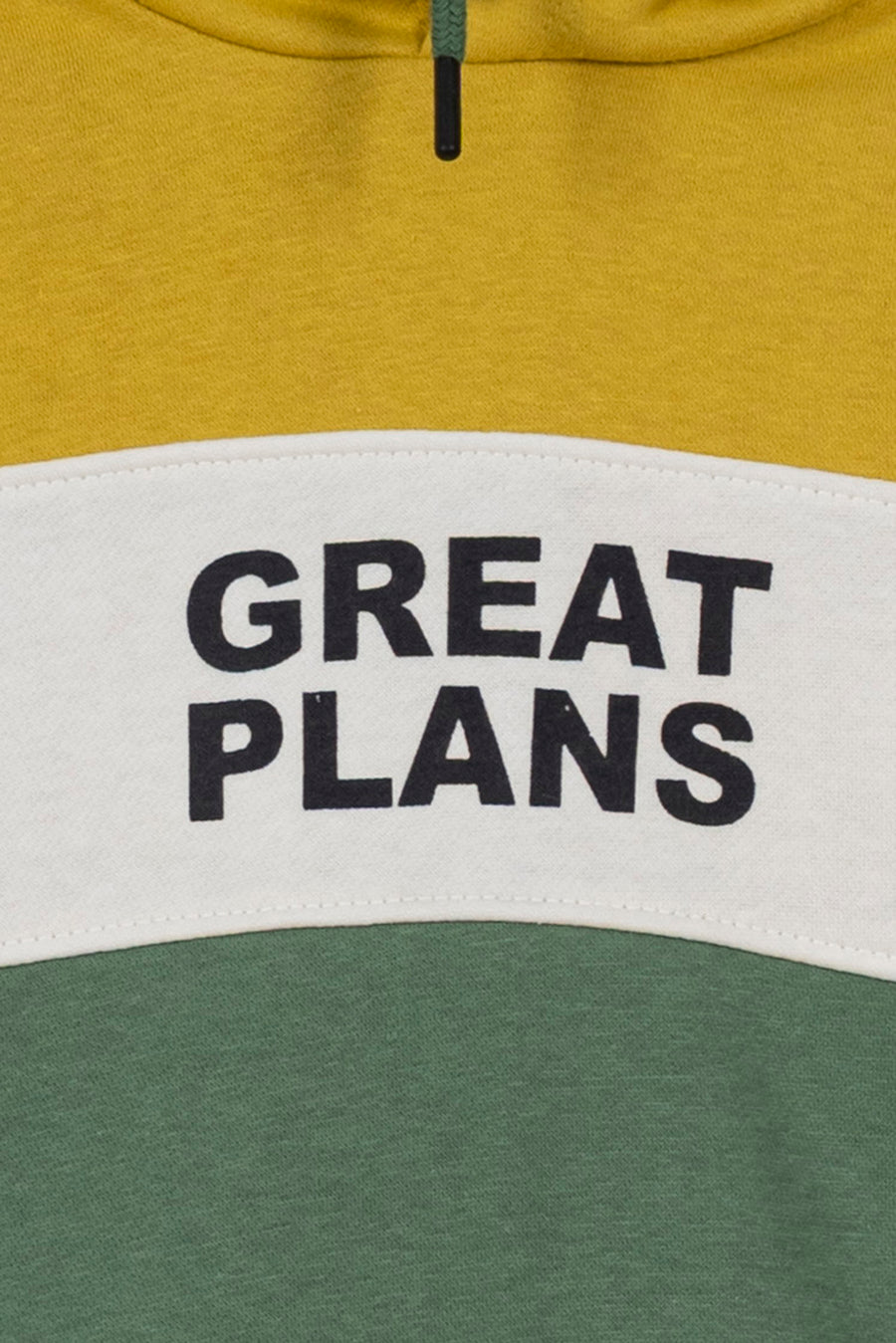 Plan Ahead Panelled Boys' Hoodie