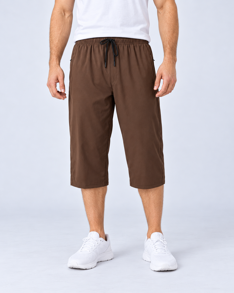 Trail Fit Men's Short (BRN) - pose 1