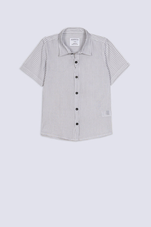 Boys' Classic Pinstripe Shirt