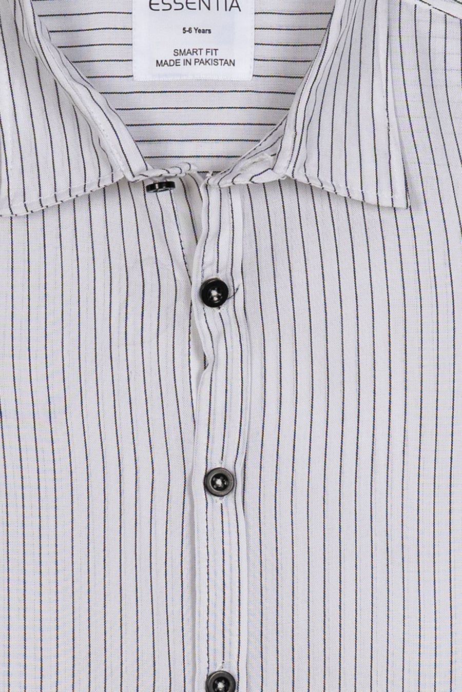 Boys' Classic Pinstripe Shirt