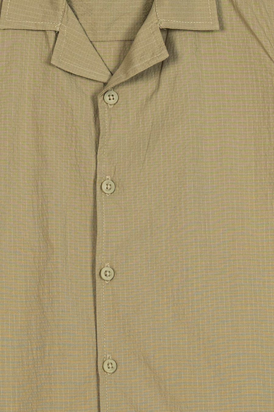 Boy's Textured Cuban Collar Shirt