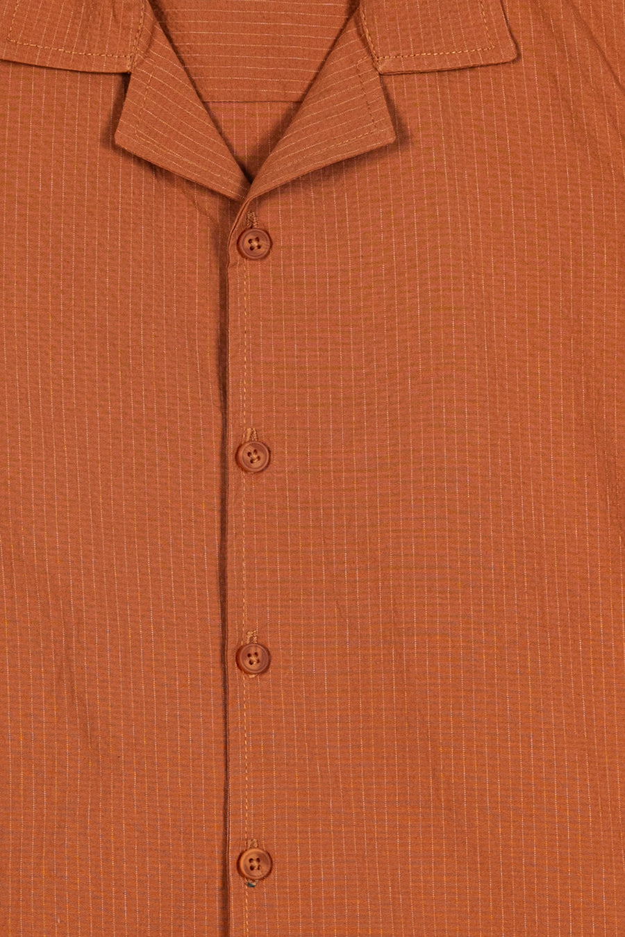 Boy's Textured Cuban Collar Shirt