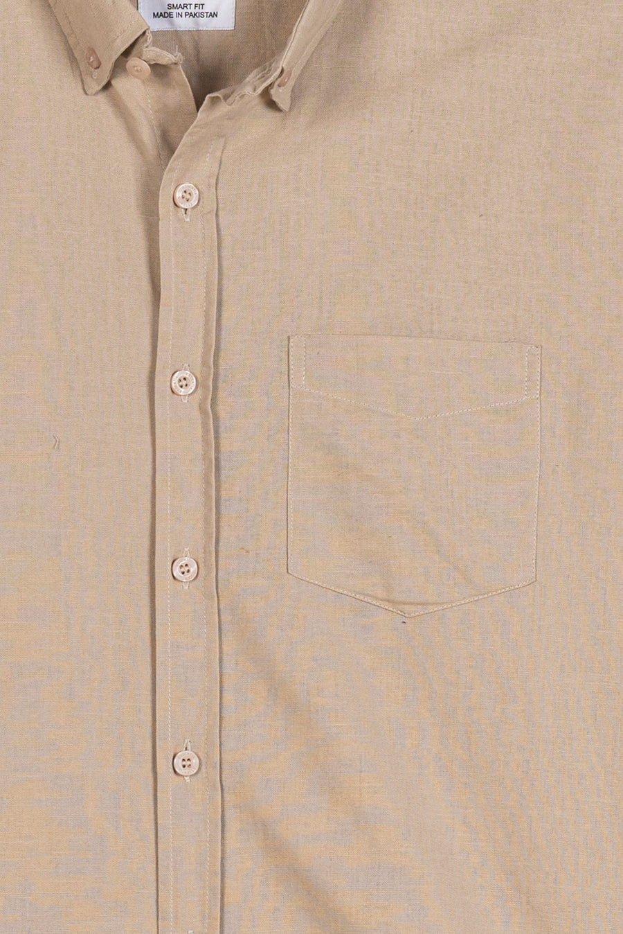 Men's Skin Linen Button-Down Shirt