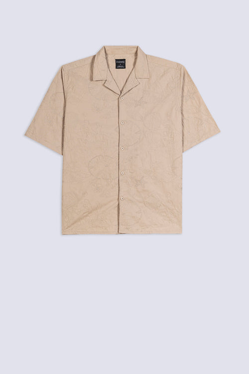Men's Monogram Floral Shirt