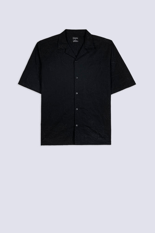 Men's Monogram Floral Shirt