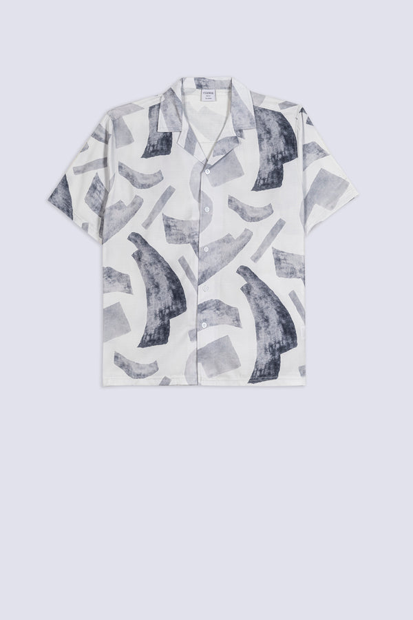 Men's Cloudbreak Abstract Casual Shirt