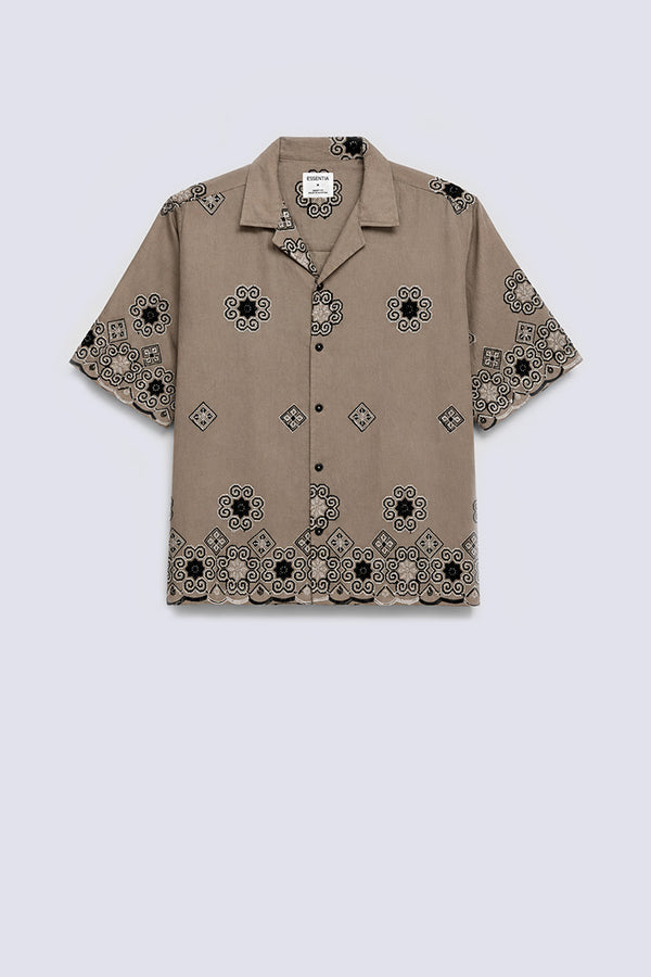 Men's Marrakesh Embroidered Casual Shirt