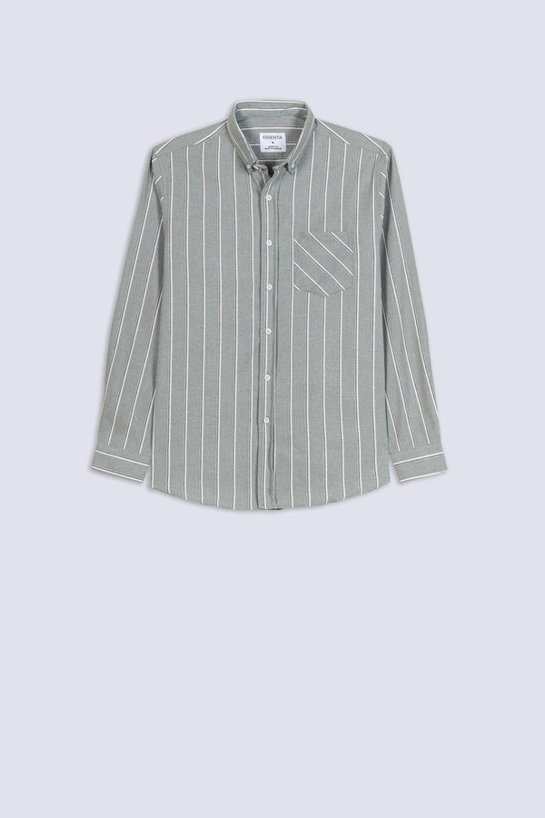 Men's Heritage Stripe Casual Shirt