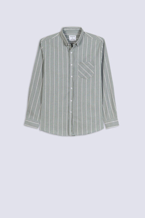 Men's Heritage Stripe Casual Shirt
