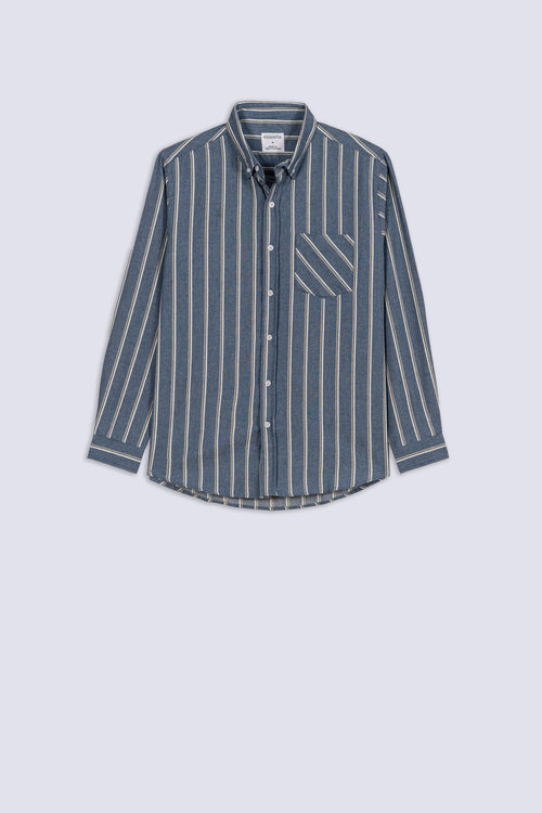 Men's Heritage Stripe Casual Shirt