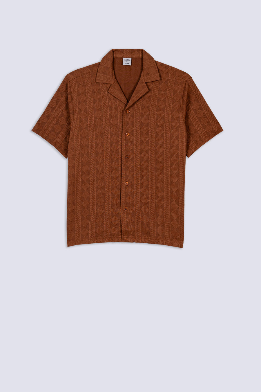 Men's Jacquard Knit Causal Shirt