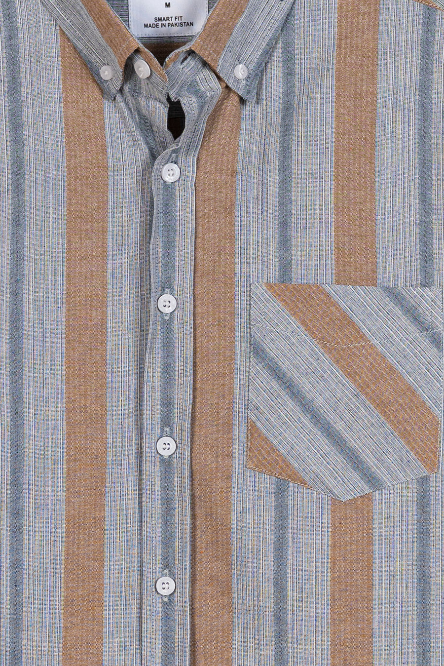 Men's Awning Stripe Casual Shirt