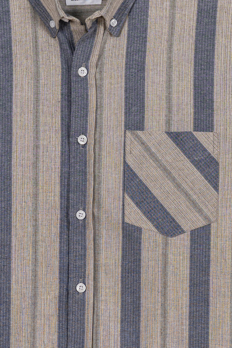 Men's Awning Stripe Casual Shirt