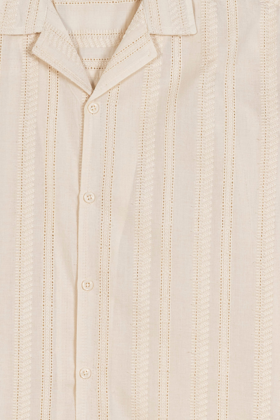 Men's Cutwork Casual Shirt