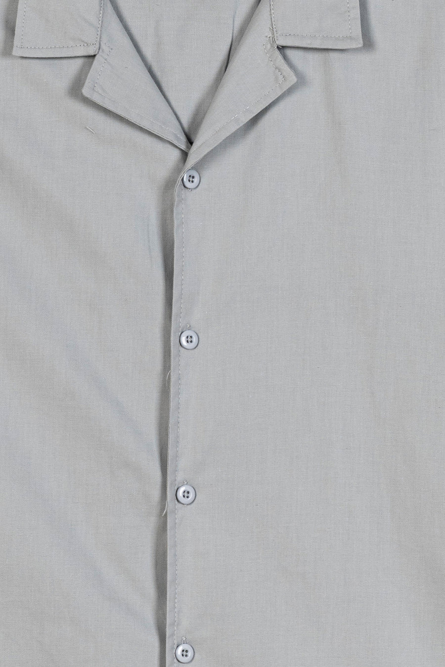 Men's Plain Cuban Collar Shirt
