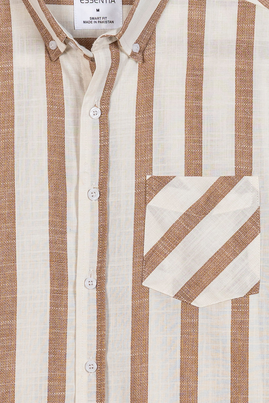 Men's Awning Stripe Casual Shirt