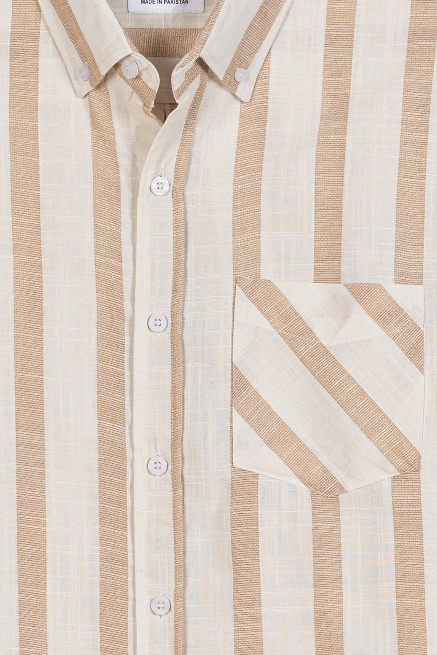Men's Awning Stripe Casual Shirt