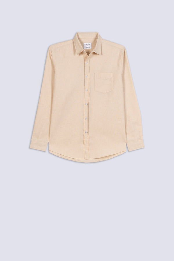 Men's Textured Weave Casual Shirt
