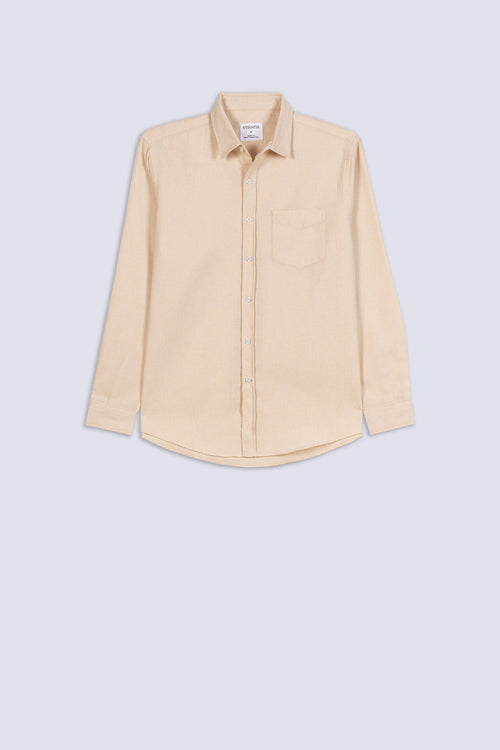 Men's Textured Weave Casual Shirt