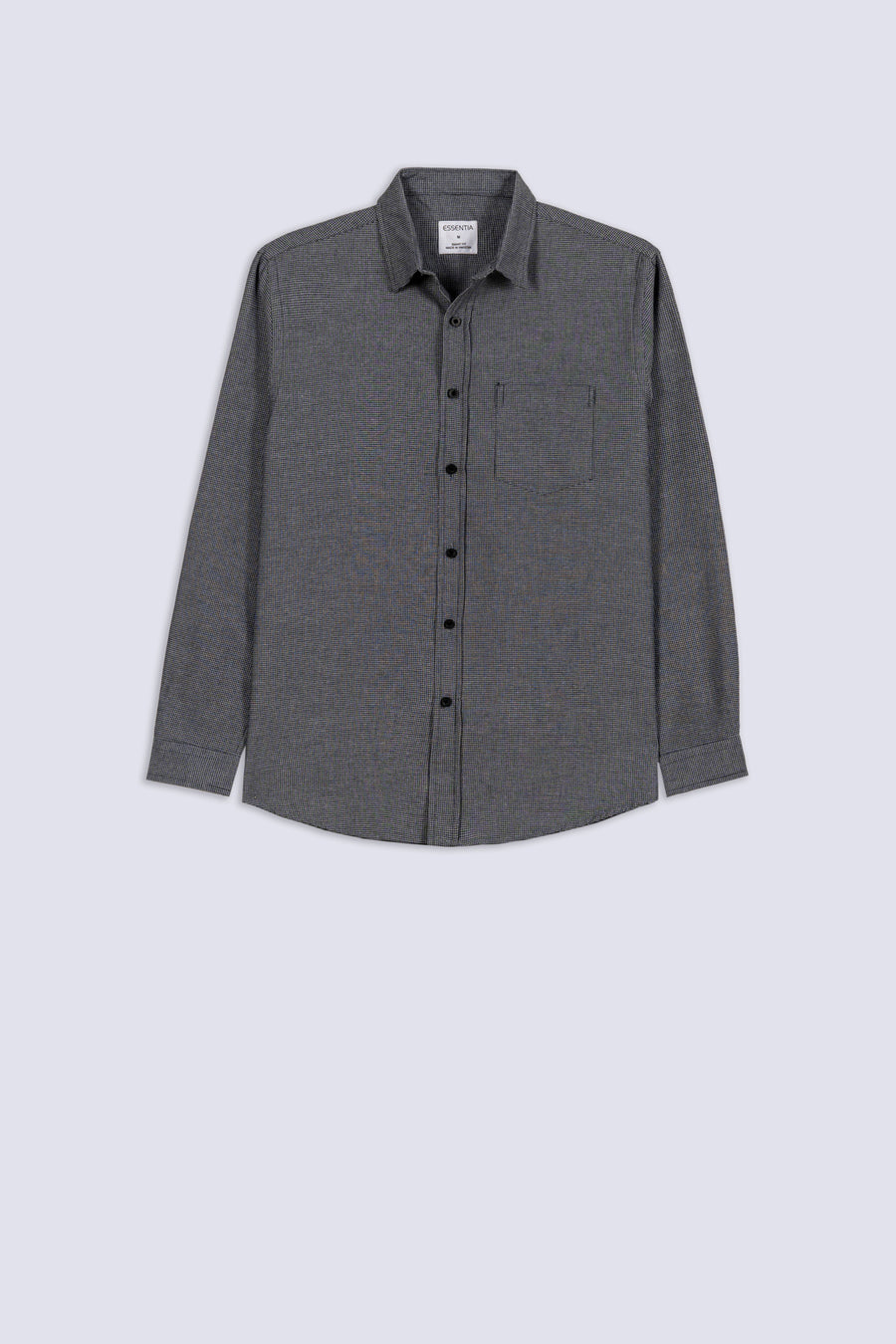 Men's Textured Weave Casual Shirt