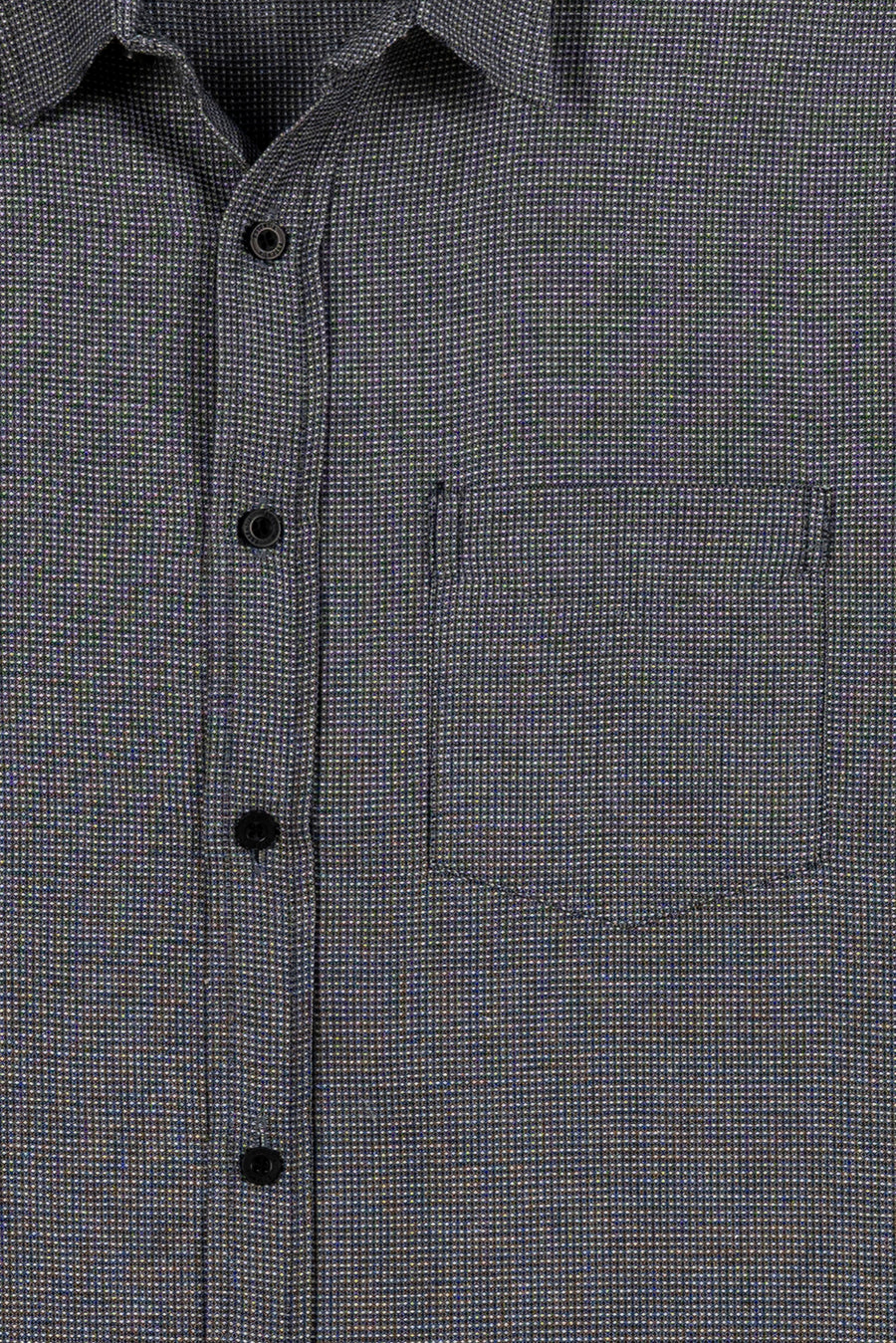 Men's Textured Weave Casual Shirt