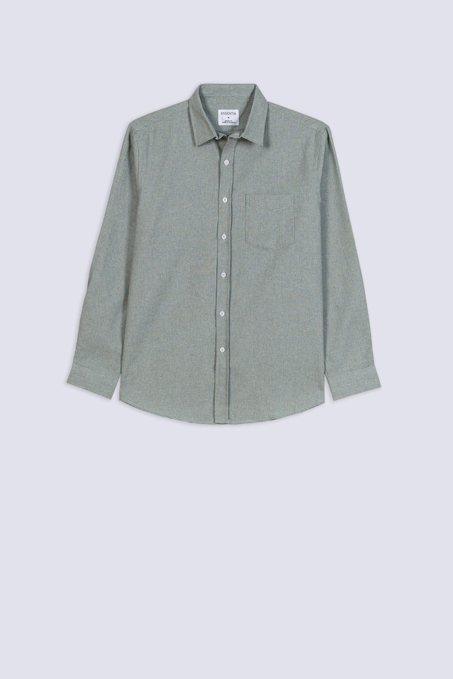 Men's Textured Weave Casual Shirt
