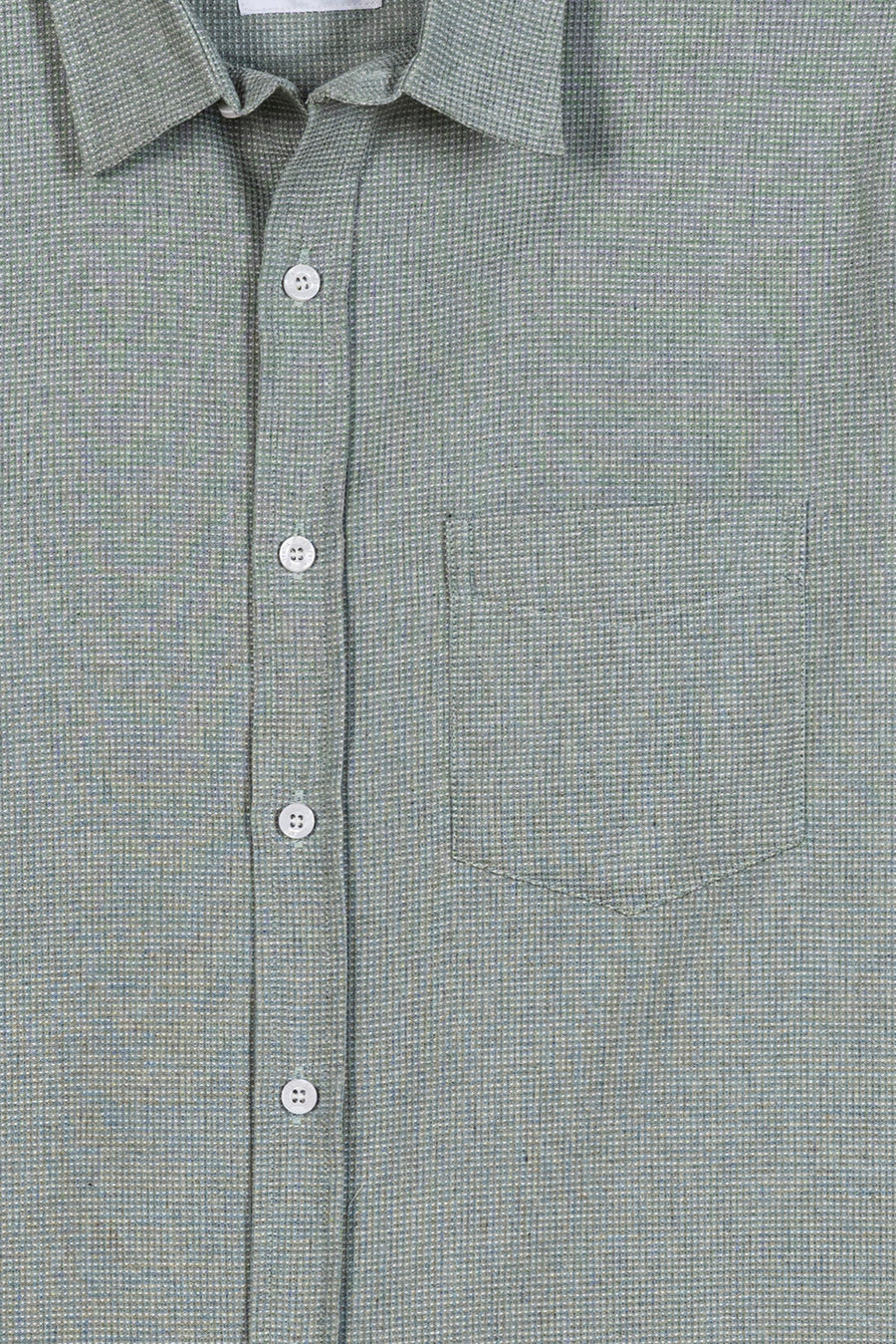 Men's Textured Weave Casual Shirt