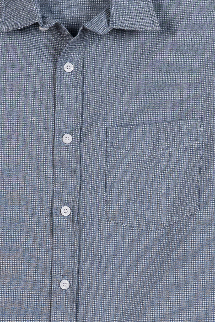 Men's Textured Weave Casual Shirt