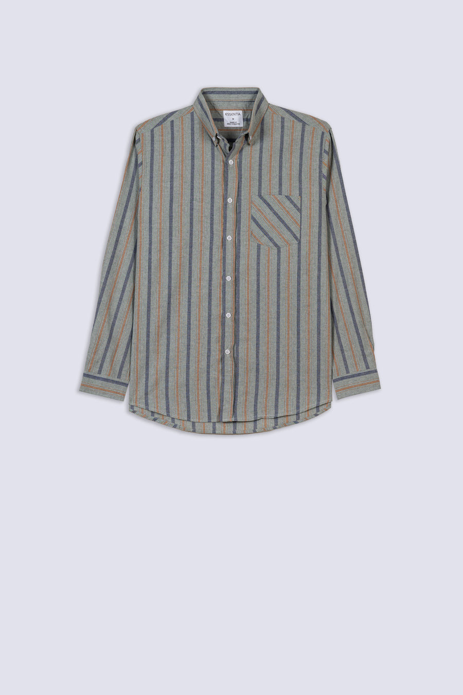 Men's Awning Stripe Casual Shirt