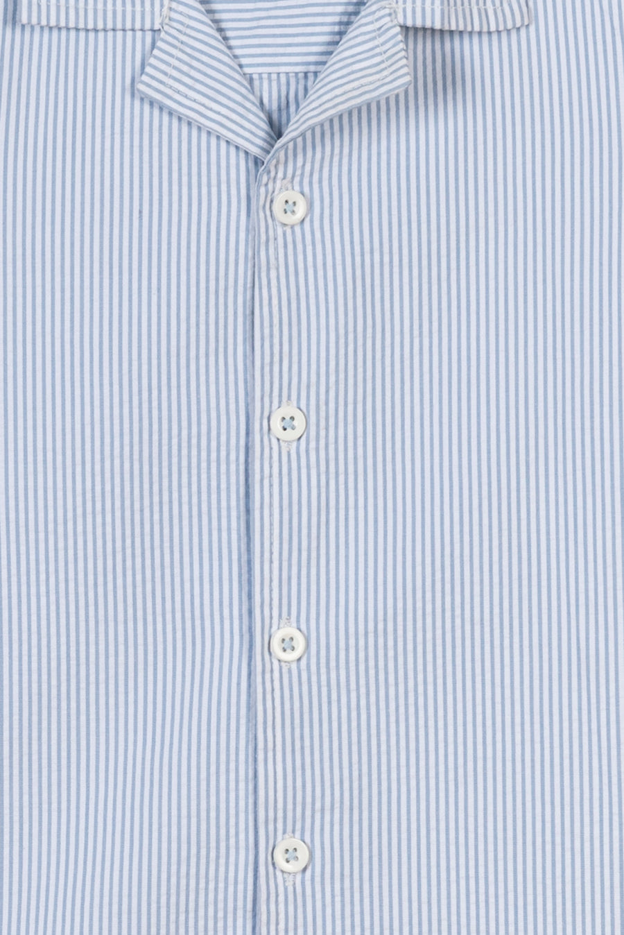 Boy's Blue Stripe Casual Shirt