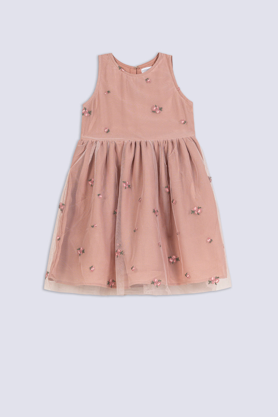 Girl's Rosebud Tulle Frock