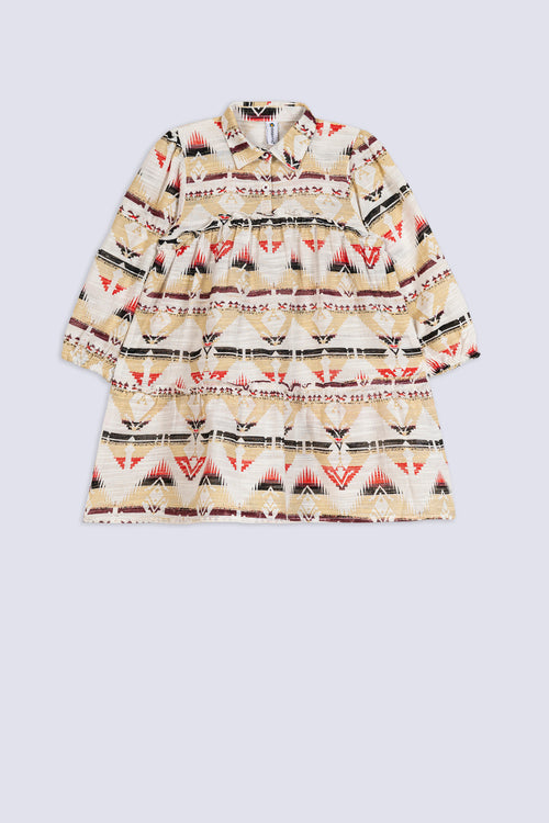 Girl's Tribal Muse Printed Top