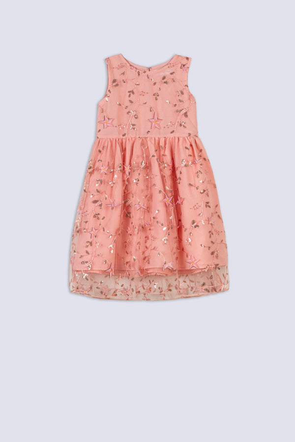 Girl's Starlight Sequin Party Frock