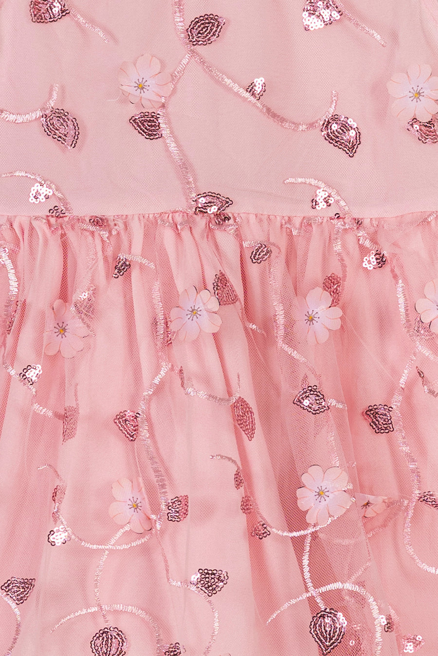 Girl's Fairy Garden Tulle Frock