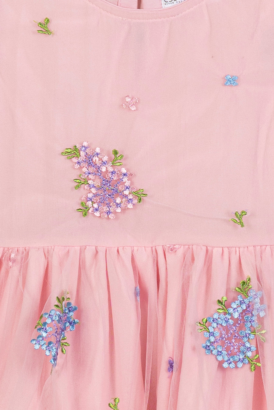 Girl's Blossom Embroidery Party Dress