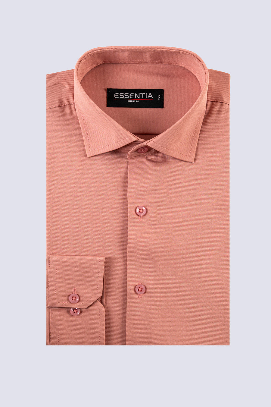 Men's Rust Dobby Formal Shirt
