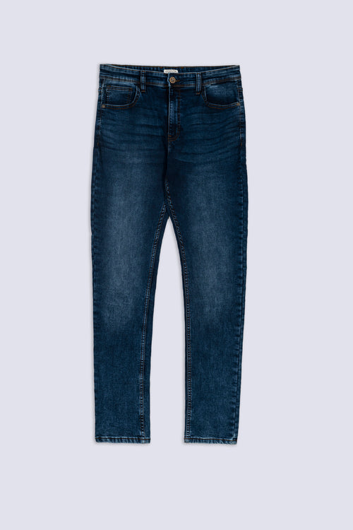 Blue Fade Tapered Jean