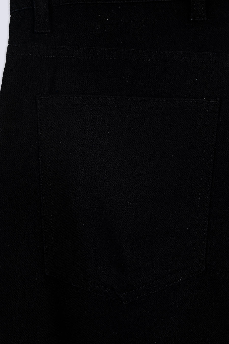 Midnight Black Straight Denim